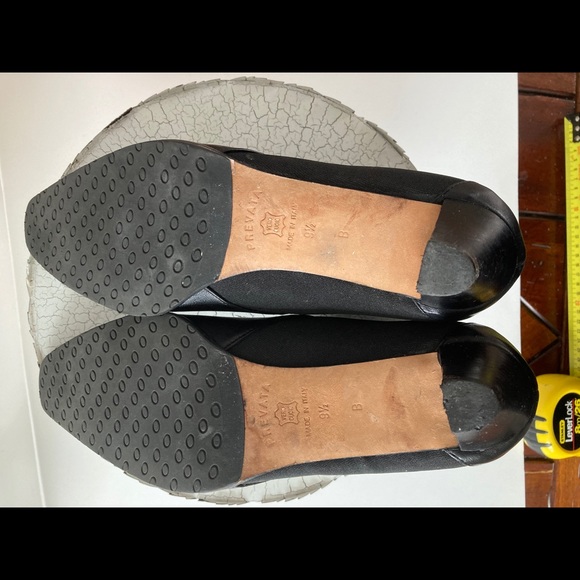 PREVATA Black Leather/Stretch Ankle Boot.9.5 - Picture 4 of 6